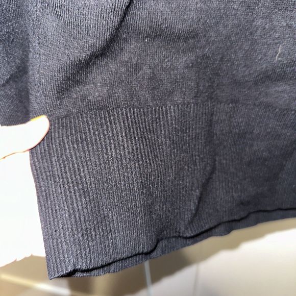 Do+Be Puff Sleeves Black Sweater Small NWT - Picture 5 of 5